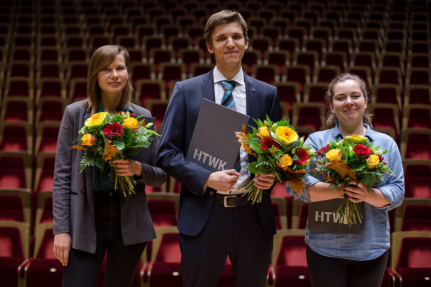 Marina Jostina, Christian Mahlburg, Wiebke Kestler (Foto: Robert Weinhold/HTWK Leipzig)