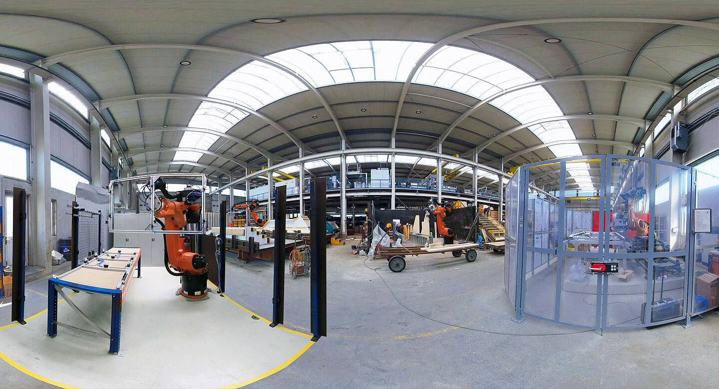 Carbonbetontechnikum Blick ins geplante Carbonbetontechnikum