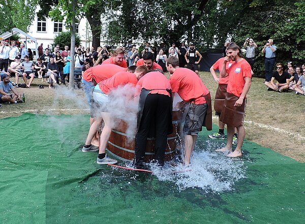 Gautschfest 2018: Äußere Reinigung
