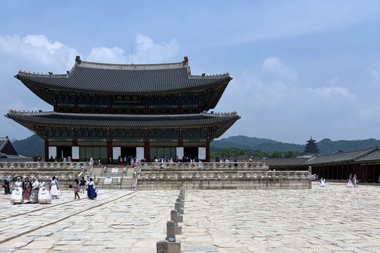ein Tempel in Seoul