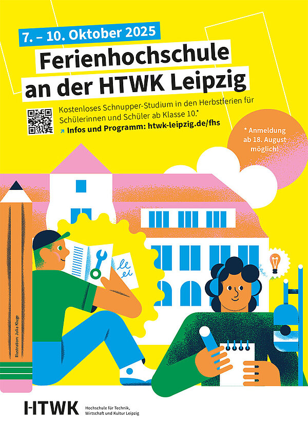 Plakat zur Ferienhochschule 2025 Plakat zur Ferienhochschule 2025